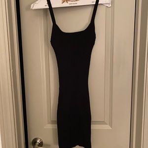 Endless Blue Black Mini Dress